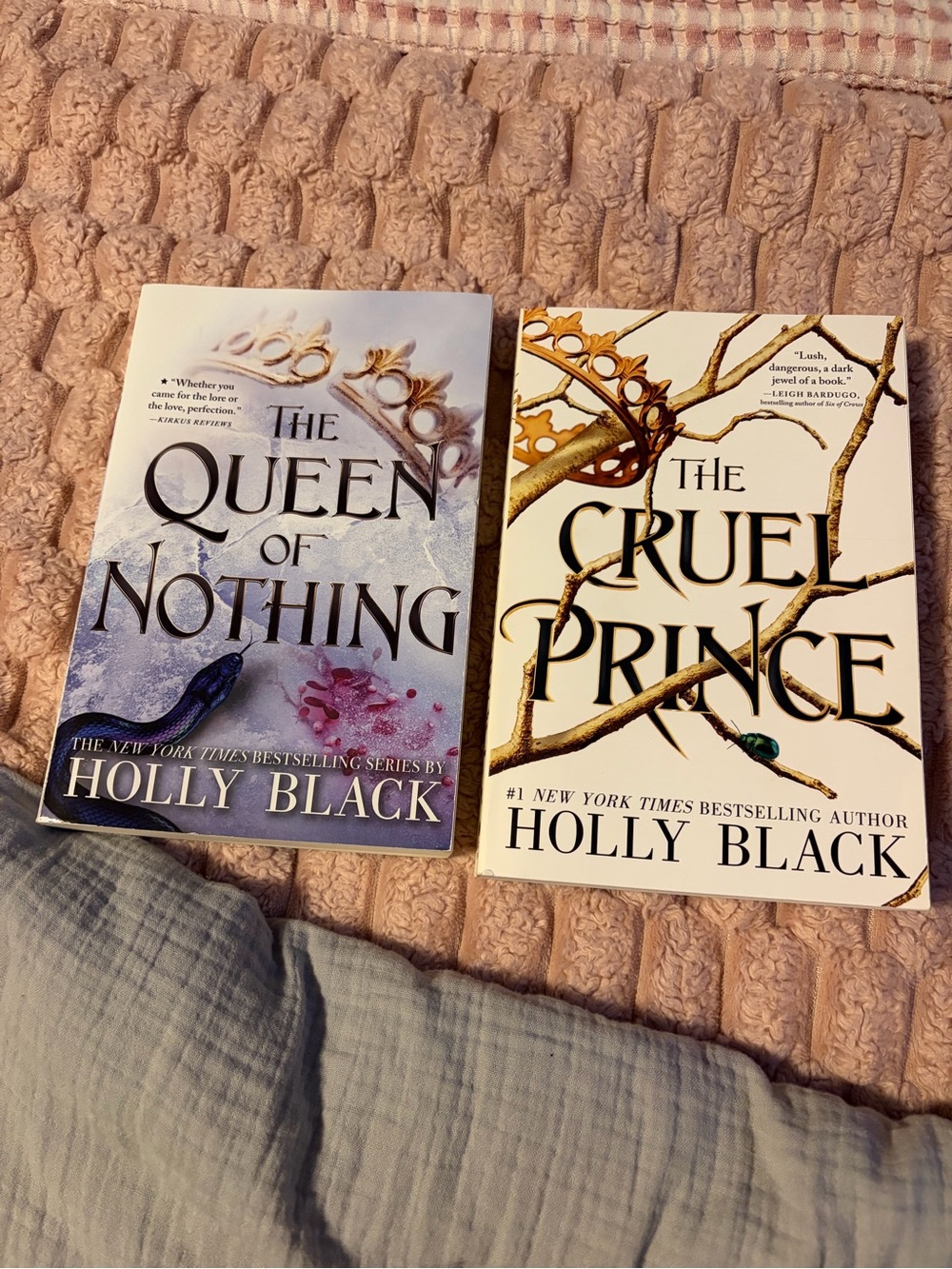 Holly Black Paperback Set — The Queen of Nothing & The Cruel Prince